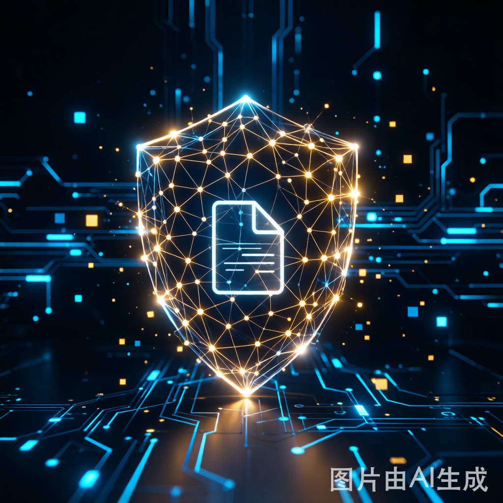 数字化安全防护概念图